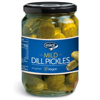 Eskal Mild Dill Pickles 670g