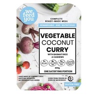 We Feed You Vegetable Coconut Curry 400g