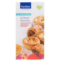 Pavillion Gluten & Dairy Free Mixed Savouries 490g