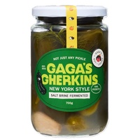 Gaga Gherkins Salt Brine Fermented 700g