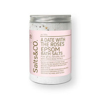 Salts&Co A Date with the Roses Epsom Bath Salts 900g 