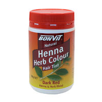 Bonvit Henna Hair Tint Dark Red 100g 