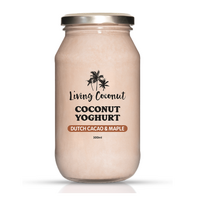 Living Coconut Dutch Cacao & Maple Yoghurt 500g 