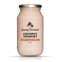 Living Coconut Dutch Cacao & Maple Yoghurt 500g 
