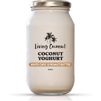Living Coconut White Choc & Peanut Butter Yoghurt 500g
