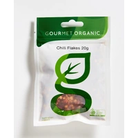 Gourmet Organic Chilli Flakes 20g