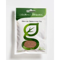 Gourmet Organic Mexican Seasoning 25g