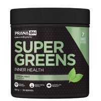 PranaOn Super Greens Fresh Mint 150g