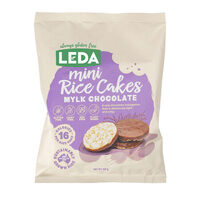 Leda Mylk Choc Rice Cakes 60g