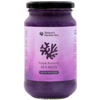 Natures Farmer Sea Purple Butterfly Sea Moss Gel 375ml