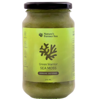 Natures Farmer Sea Green Warrior Sea Moss Gel 375ml