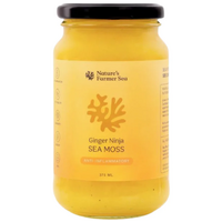 Natures Farmer Sea Ginger Ninja Sea Moss Gel 375ml