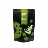 Mt Zero Green Olives in Brine 150g