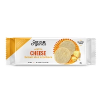Ceres Organics Brown Rice Crackers Cheese 115g