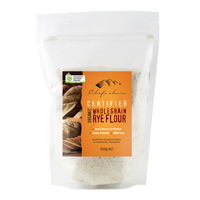 Chef's Choice Organic Wholegrain Rye Flour 500g