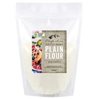 Chef's Choice Organic Plain Flour Unbleached 500g