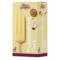 FS Passionfruit Tart Ice Blocks 4pk 