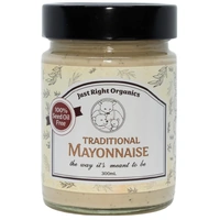Just Right Organics Traditional Mayonnaise 300ml