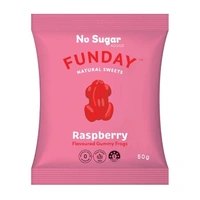 Funday Raspberry Gummy Frogs 50g 