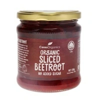 Ceres Organics Sliced Beetroot 330g
