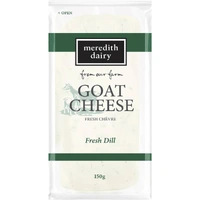 Meredith Dairy Goats Cheese Dill Chevre 150g