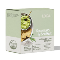Loka Rosemary Sea Salt Crackers 120g
