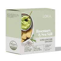 Loka Rosemary Sea Salt Crackers 120g