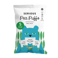 Serious Multipack Pea Puffs Sea Salt 5x15g