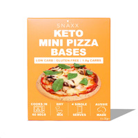 Snaxx Keto Mini Pizza Bases 4x30g