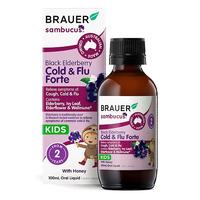 Brauer Cold & Flu Forte Kids Liquid 100ml