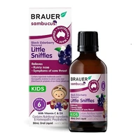 Brauer Black Elderberry Little Sniffles Kids 50ml