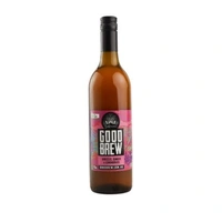 Good Brew Hibiscus Lemongrass & Ginger Kombucha 750ml