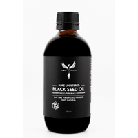 Immortal Health Black Seed Oil Unfiltered 200ml