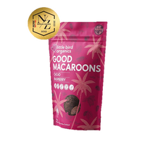 Little Bird Macaroons Cacao Raspberry 125g