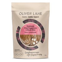Oliver Lane Rosemary, Pink Peppercorn & Black Olive 110g