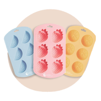 Nutra Organics Gutsy Gummy Moulds 3pk