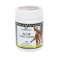Healthwise ALCAR: Acetyl L-Carnitine Pure Powder 150g