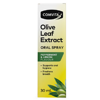 Comvita Olive Leaf Extract Peppermint And Lemon Spray 30ml