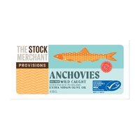 The Stock Merchant MSC Anchovies Extra Virgin Olive Oil 48g