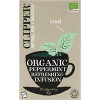 Clipper Teas Organic Peppermint Infusion Tea 20 Bags