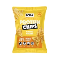 Loka Protein Chips Nacho Cheese 35g