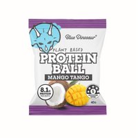 Blue Dinosaur Protein Ball Mango Tango 40g
