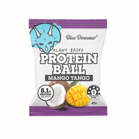 Blue Dinosaur Protein Ball Mango Tango 40g
