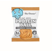 Blue Dinosaur Protein Ball Cashew Caramel 40g