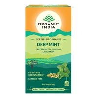 Organic India Deep Mint Tea 25 bags