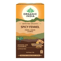 Organic India Spicy Fennel Tea 25 bags