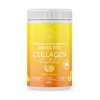 Luvin Life Australian Sourced Bioactive Collagen Peptides Zesty Lemon 450g