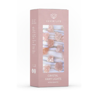 Luvin Life Crystal Fairy Lights Rose Quartz