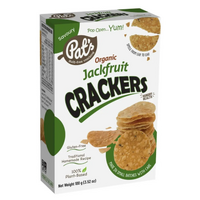 Pat's Kitchen Organic Jackfruit Crackers 100g