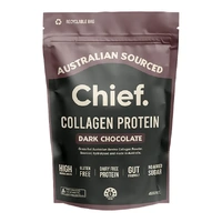 Chief Grass Fed Collagen Protein Powder Dark Chocolate 450g 